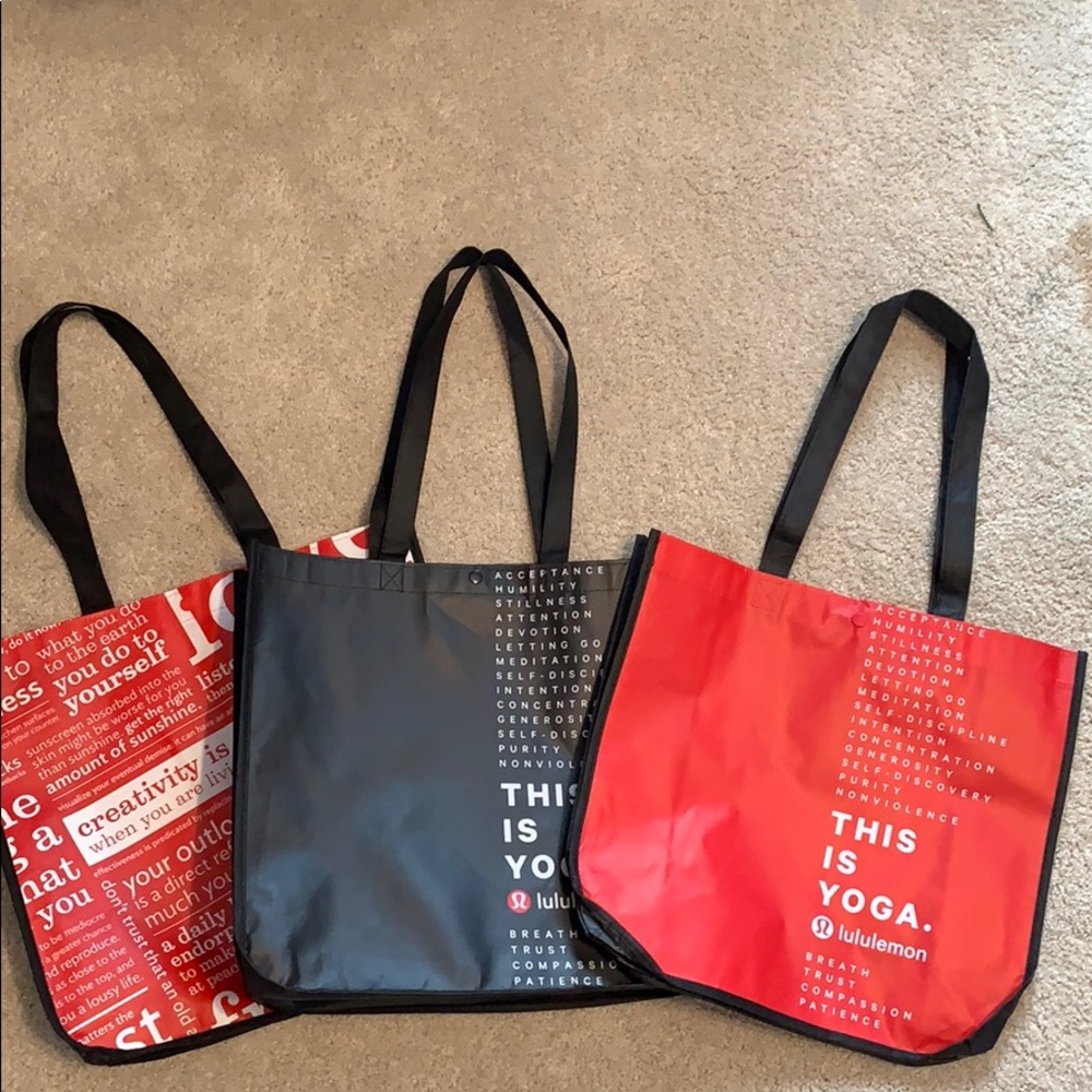 Lululemon Reusable Totes